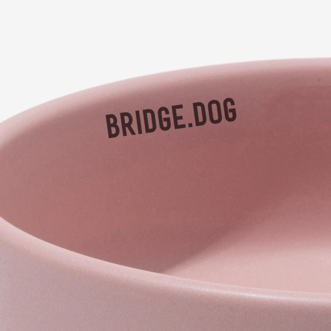 即納【BRIDGE.DOG】BRIDGE BASIC BOWL（PINK）