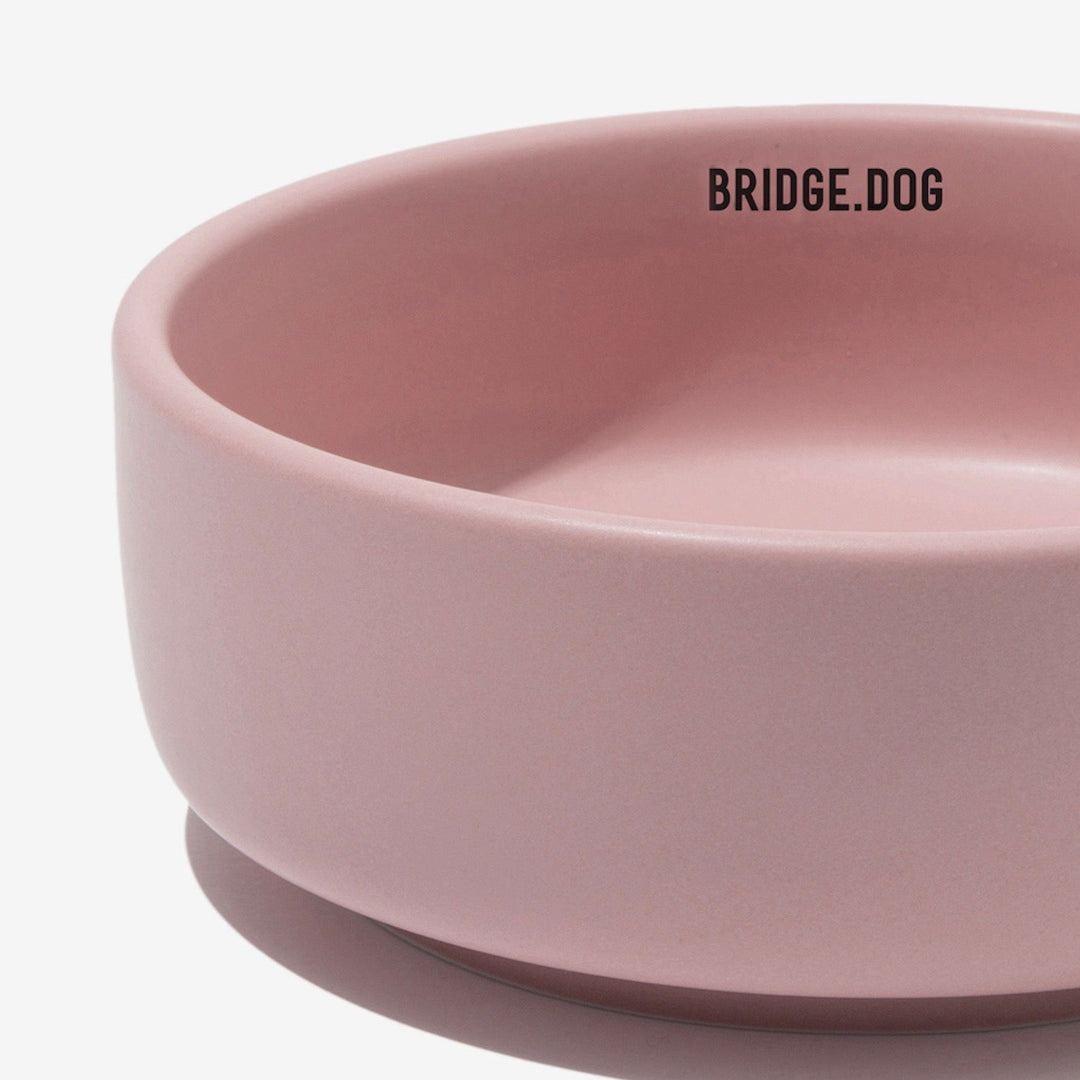 即納【BRIDGE.DOG】BRIDGE BASIC BOWL（PINK）