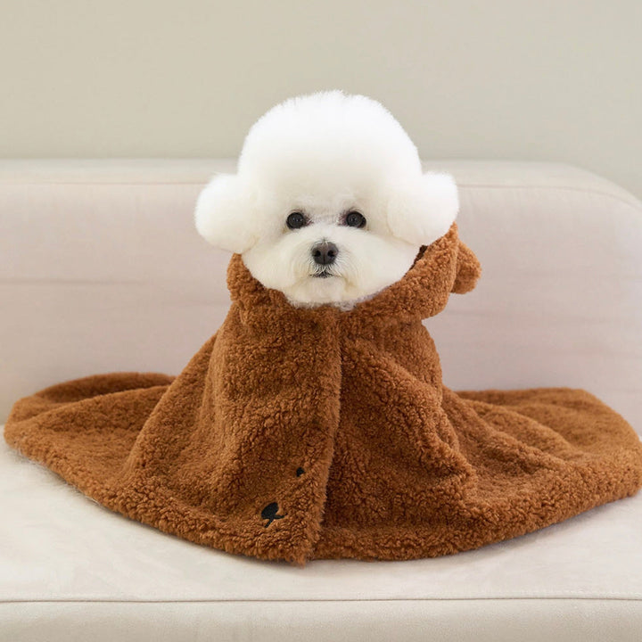 即納【noutti】Boris cape blanket