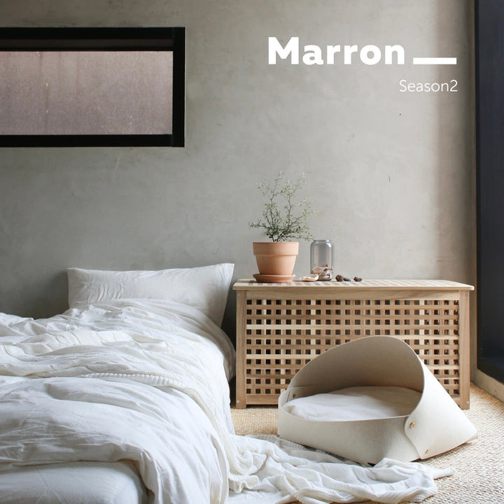 即納【Bad Marlon Design Studio.】Marron Bed（Oatmeal）
