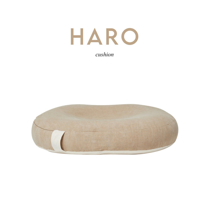 即納【Bad Marlon Design Studio.】Haro Cushion（Ivory）