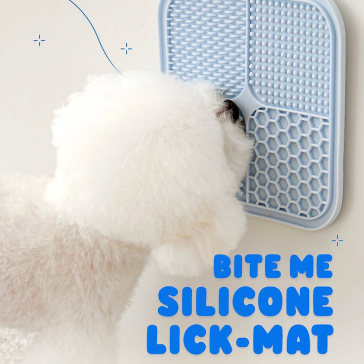 即納【BITE ME】Bite Me Silicone lick mat