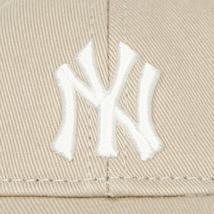 即納【MLB KOREA】MLB Basic Logo Cap（Beige）
