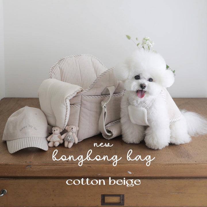 即納【near by us】new bongbong bag（cotton beige）