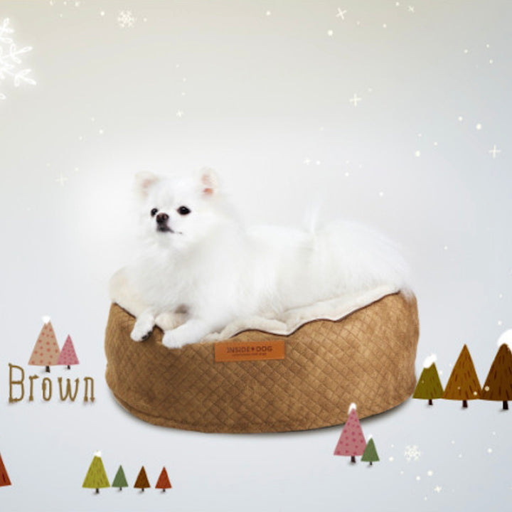 ※予約販売【INSIDE DOG & CAT】macaron Bean bag  tube cover cushion（golden yellow）