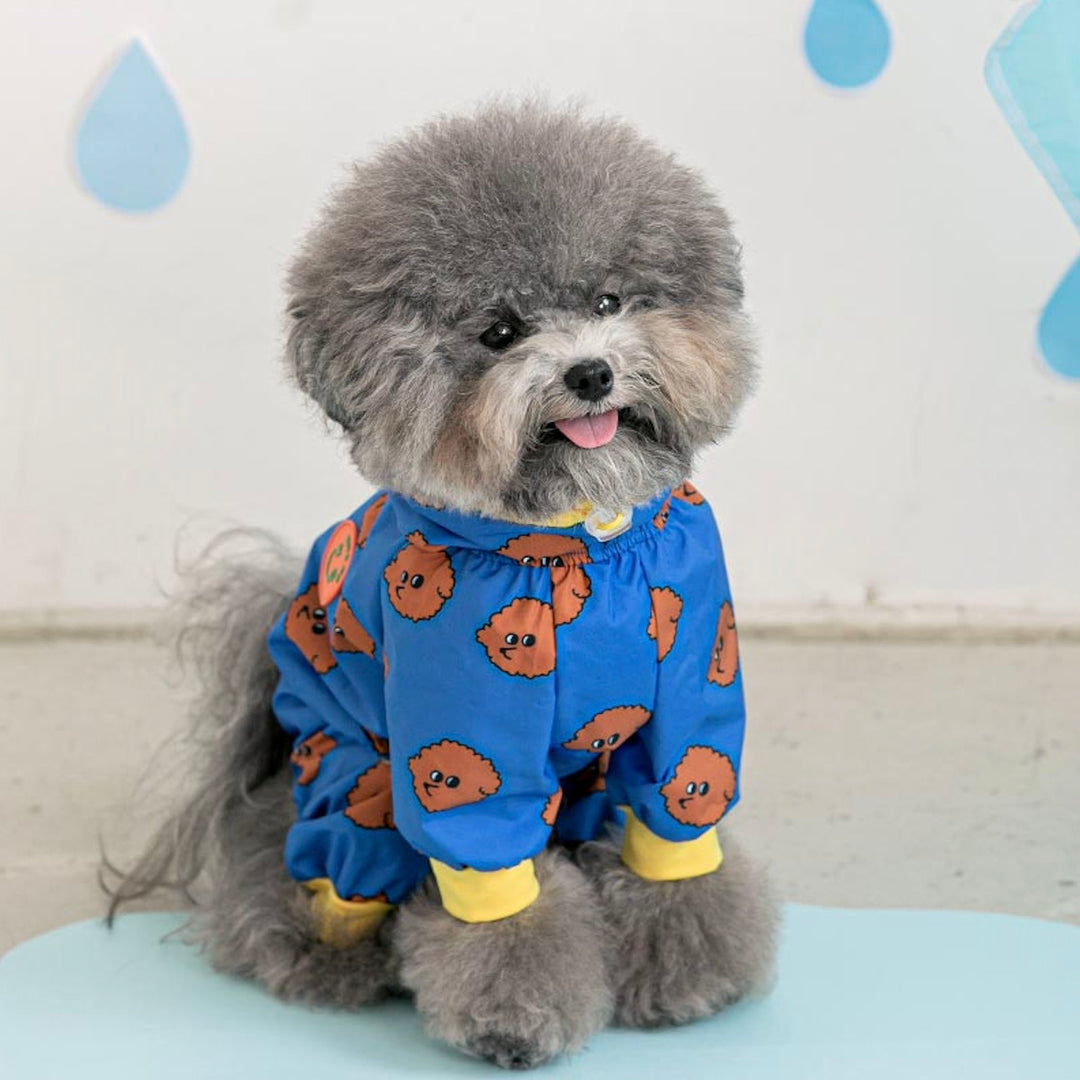 ※予約販売【BITE ME】All-In-One Rain Coat（Poodle）