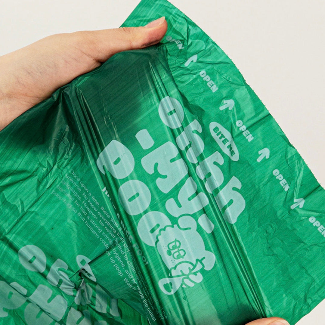 即納【BITE ME】Oxo-Bio degradable plastics poop bag - Ohhh my poo