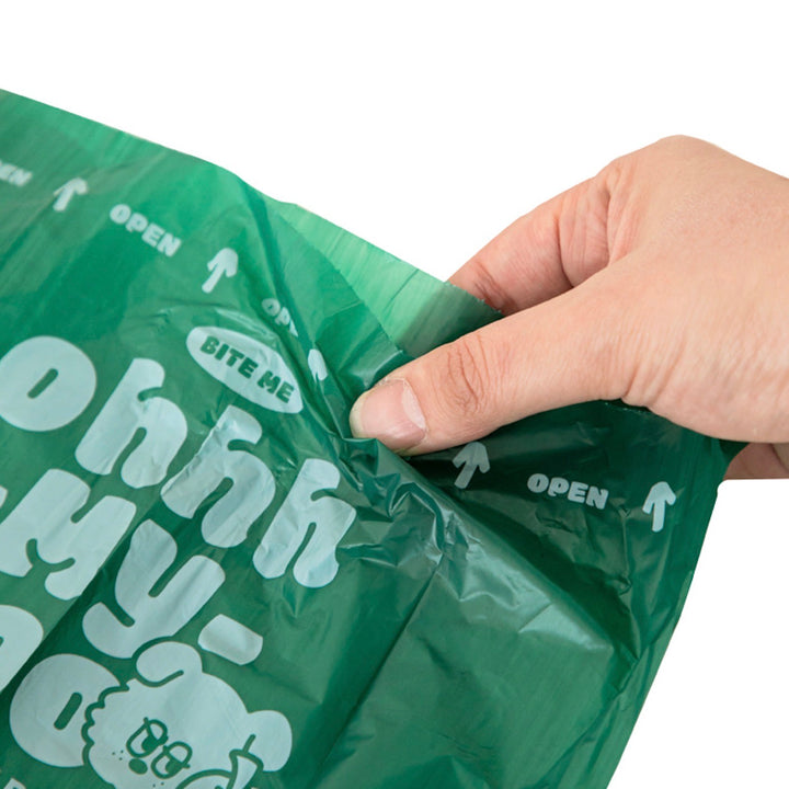 ※予約販売【BITE ME】Oxo-Bio degradable plastics poop bag - Ohhh my poo