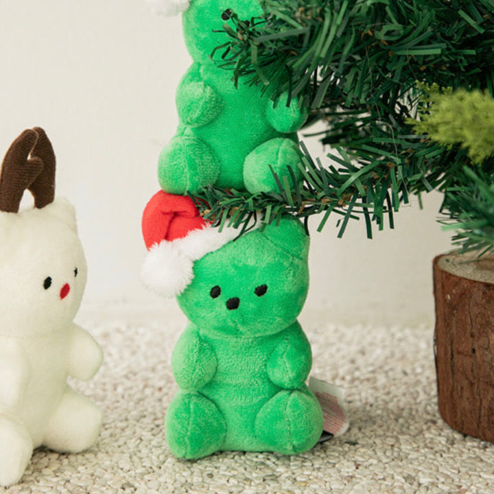即納【BITE ME】Jelly Bear Toy（Rudolph & Santa）