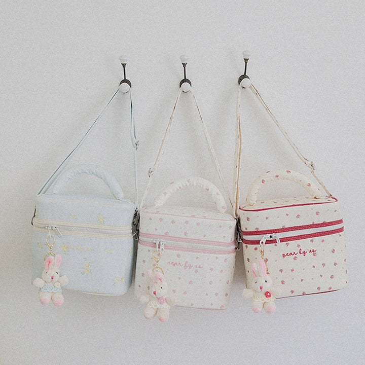 ※予約販売【near by us】all-day cooler bag（Baby Pink）