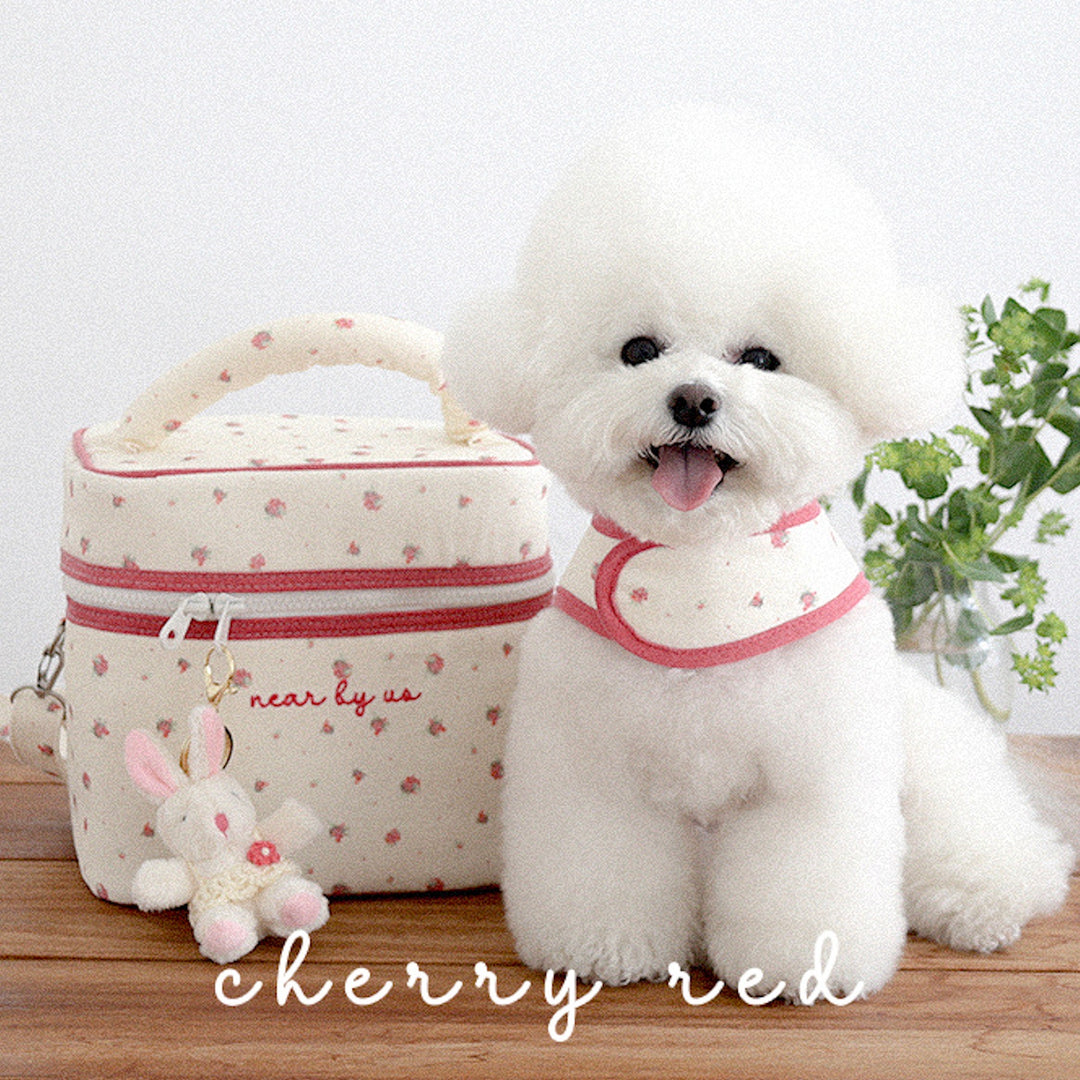 ※予約販売【near by us】all-day cooler bag（Cherry Red）