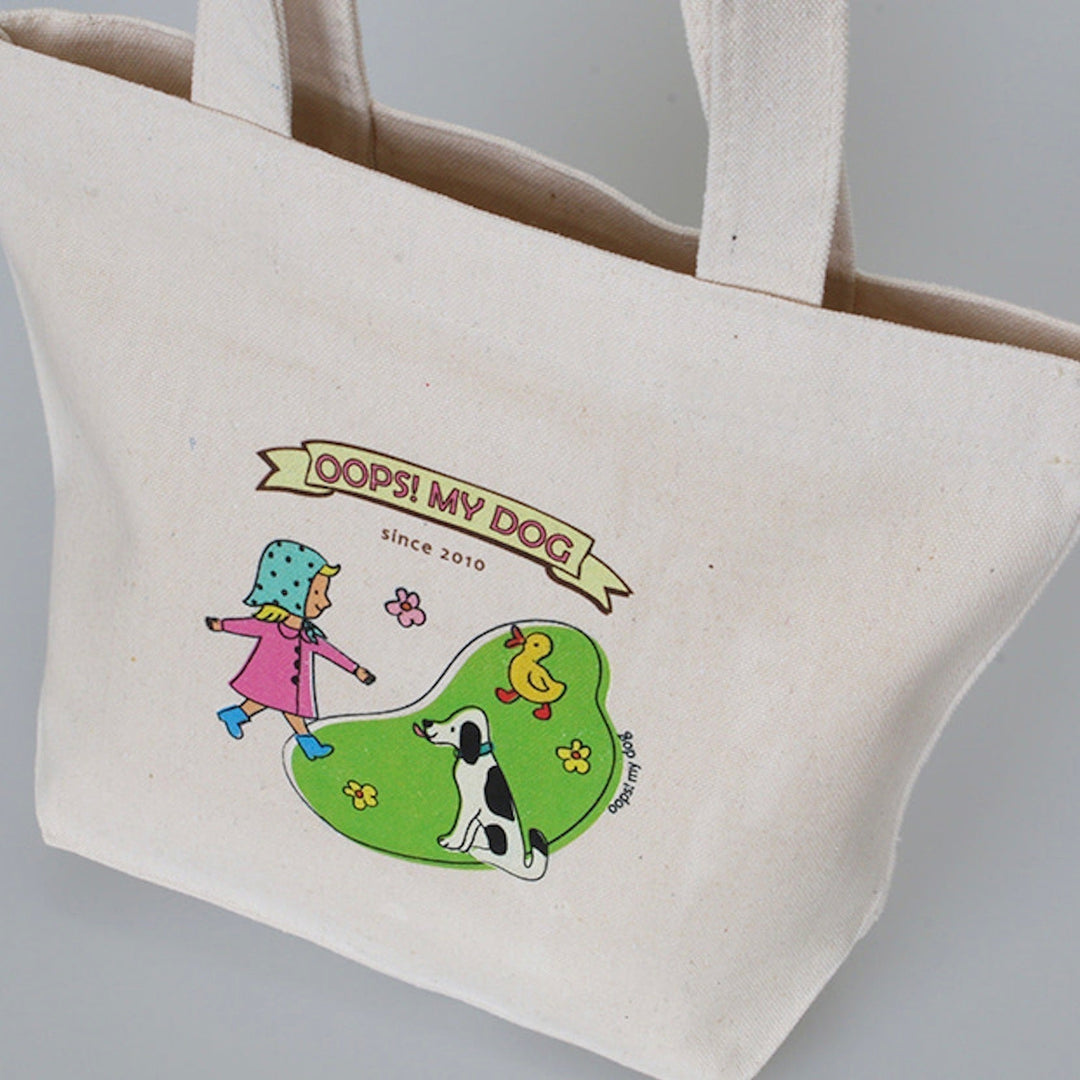 即納【OOPS! MY DOG】Mini Walking Tote Bag（Odd Dog）