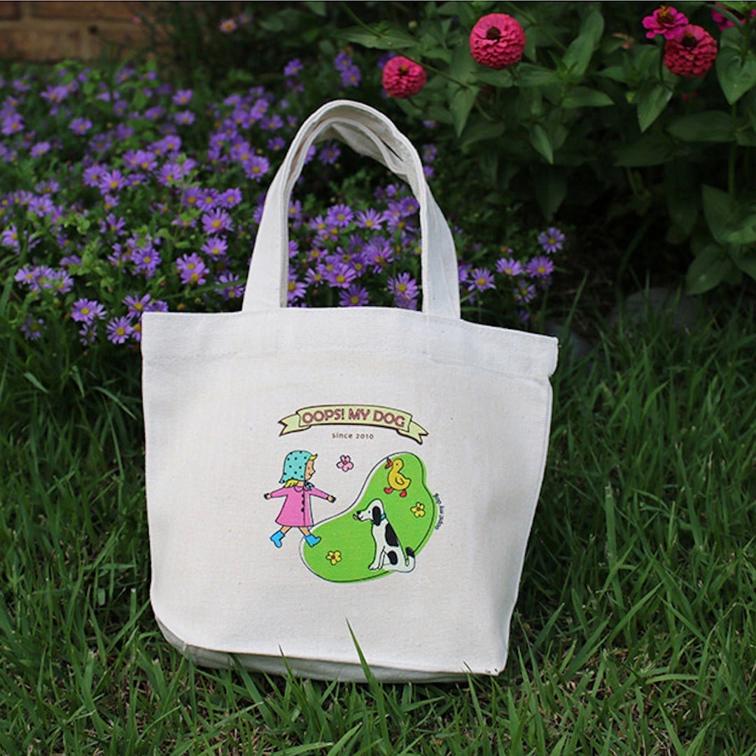 即納【OOPS! MY DOG】Mini Walking Tote Bag（Odd Dog）