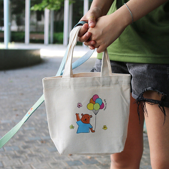 即納【OOPS! MY DOG】Mini Walking Tote Bag（Odd Dog）