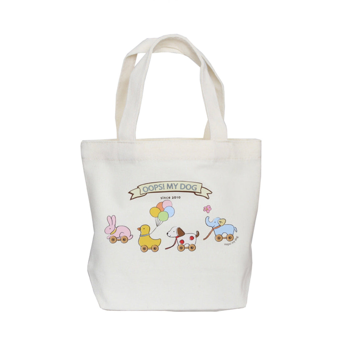 即納【OOPS! MY DOG】Mini Walking Tote Bag（Odd Dog）