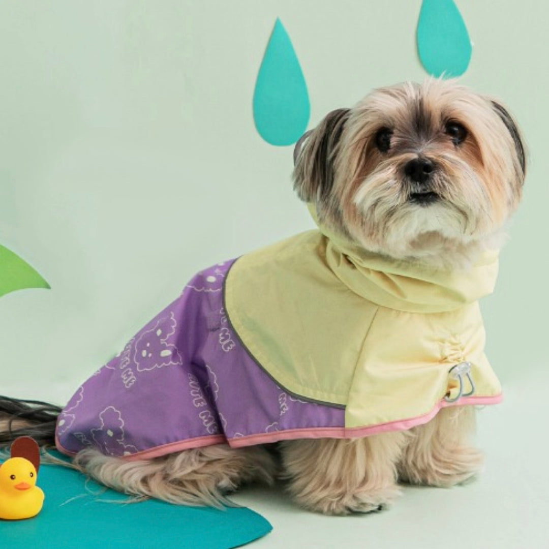 ※予約販売【BITE ME】New easy-peasy raincoat (Rabbit)