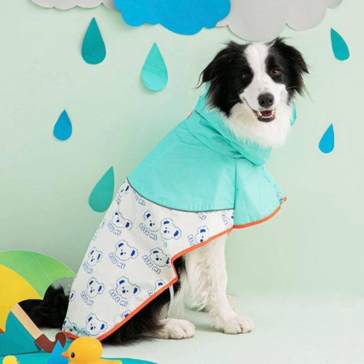 ※予約販売【BITE ME】New easy-peasy raincoat Large dog (Koala)