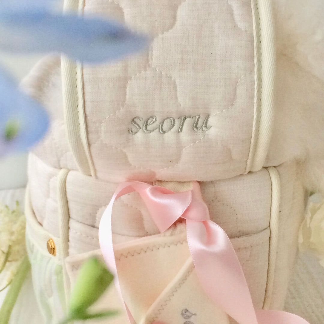 ※予約販売【seoru】Mesh Valentine bag（Mint）