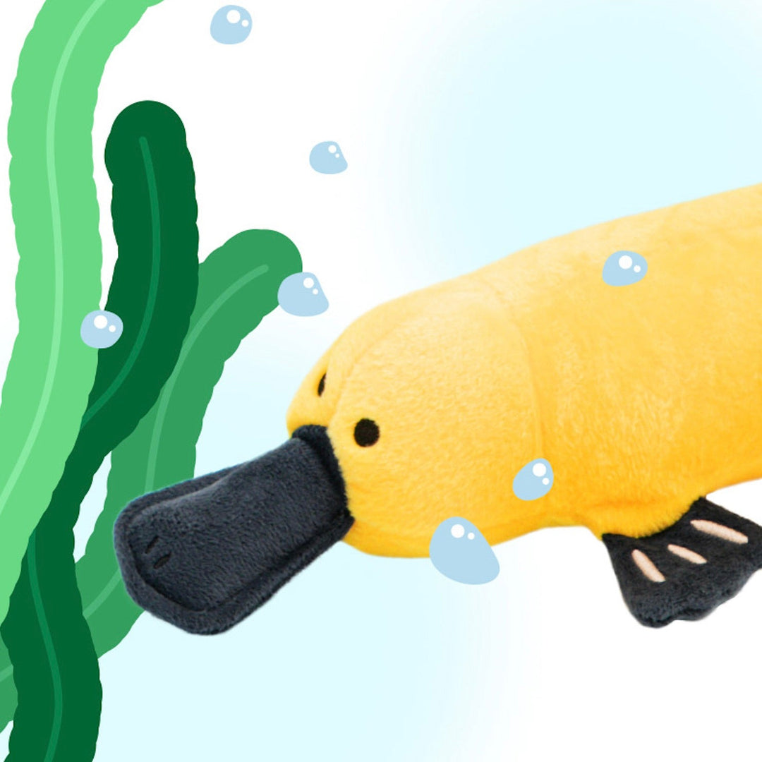 即納【BITE ME】Big Tug Toy Platypus