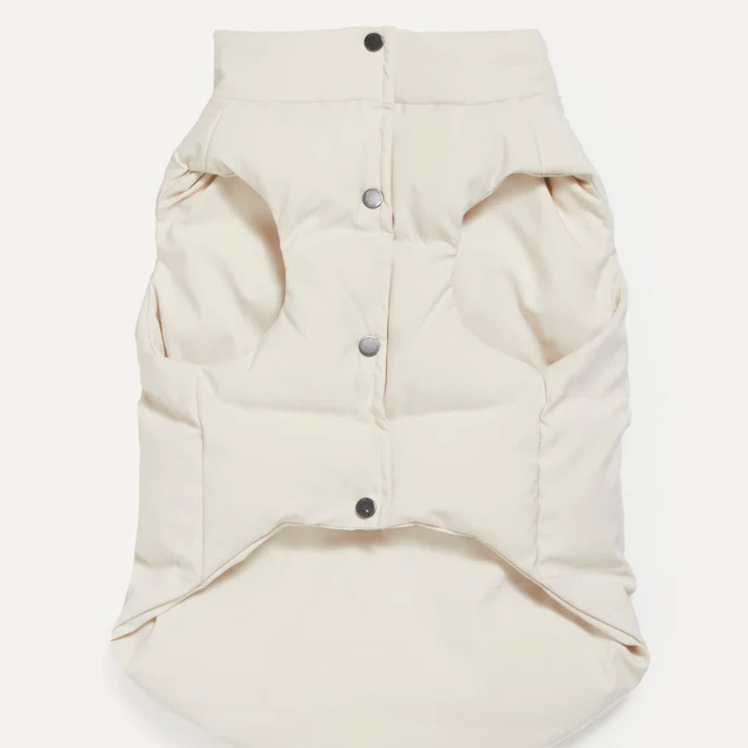 ※予約販売【max bone】Arabella Puffer Vest（Ivory）