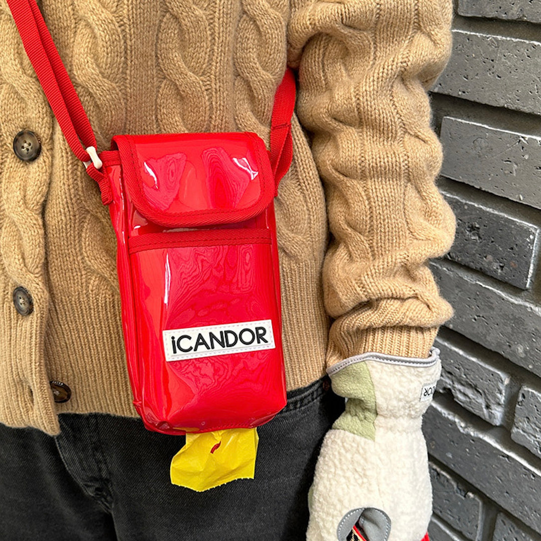 ※予約販売【iCANDOR】CASHEW NUT BAG（Super Red）