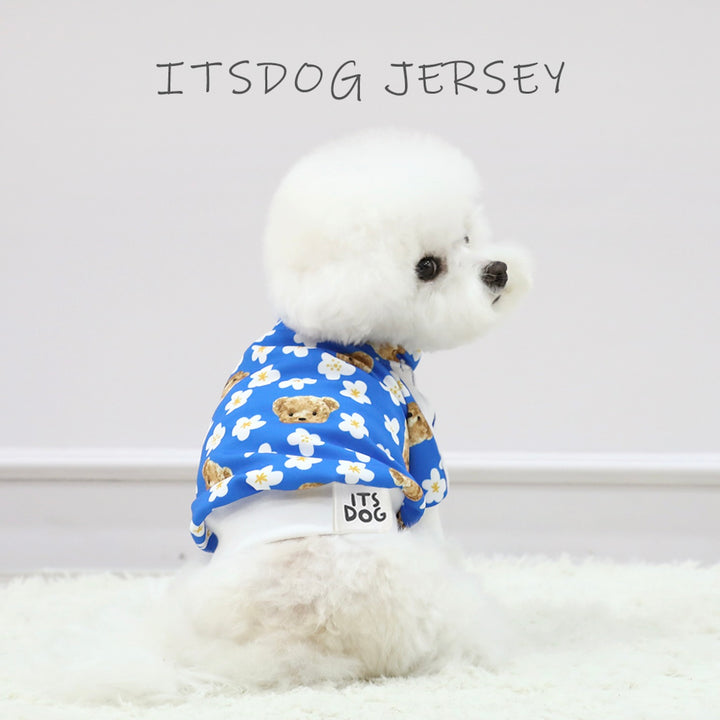 ※予約販売【ITS DOG】Teddy Blossom Jersey