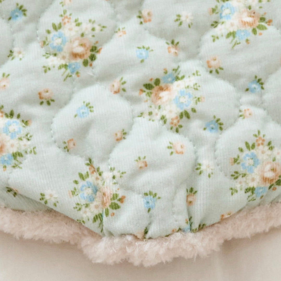 ※予約販売【noutti】Romantic flower vest（Mint）