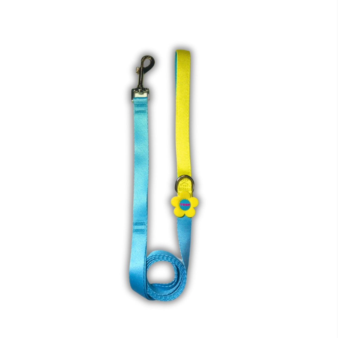 ※予約販売【TOOF】Flower Logo Leash（Yellow/Blue）