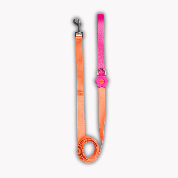 ※予約販売【TOOF】Flower Logo Leash（Orange/Pink）