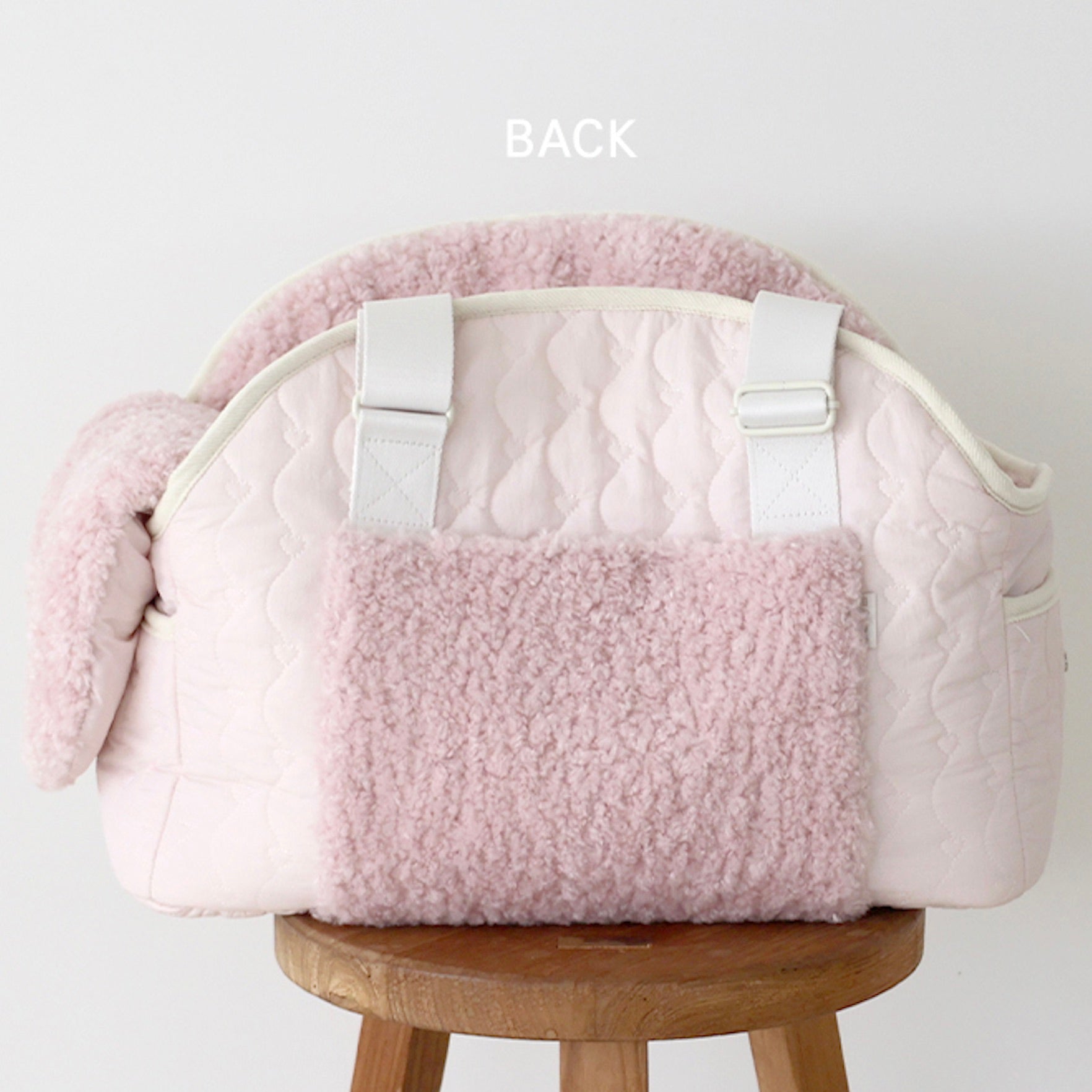 near by us fluffy bongbong bag