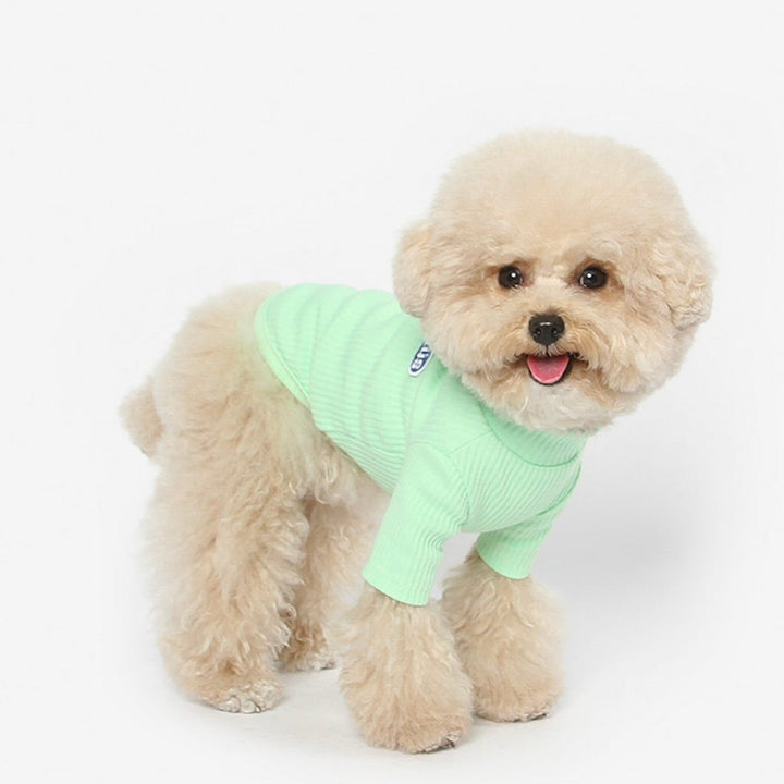 ※予約販売【TUSTUS】BASIC TURTLENECK TEE 15 COLOR（LIME）