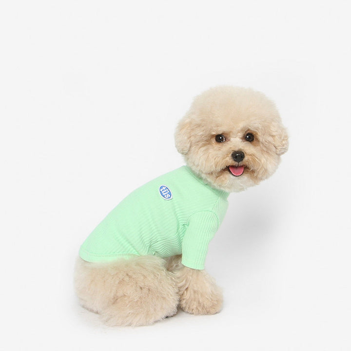 ※予約販売【TUSTUS】BASIC TURTLENECK TEE 15 COLOR（LIME）