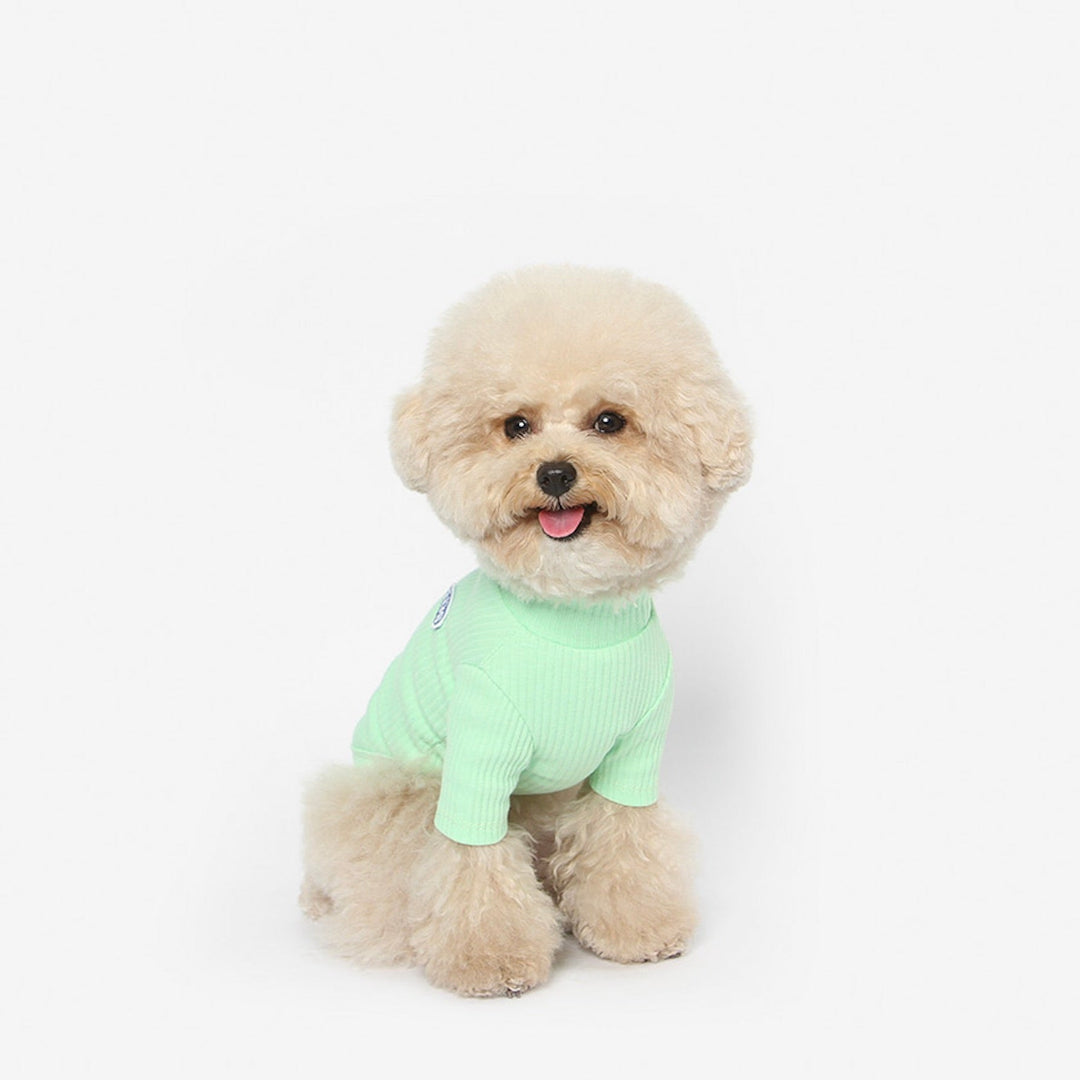 ※予約販売【TUSTUS】BASIC TURTLENECK TEE 15 COLOR（LIME）