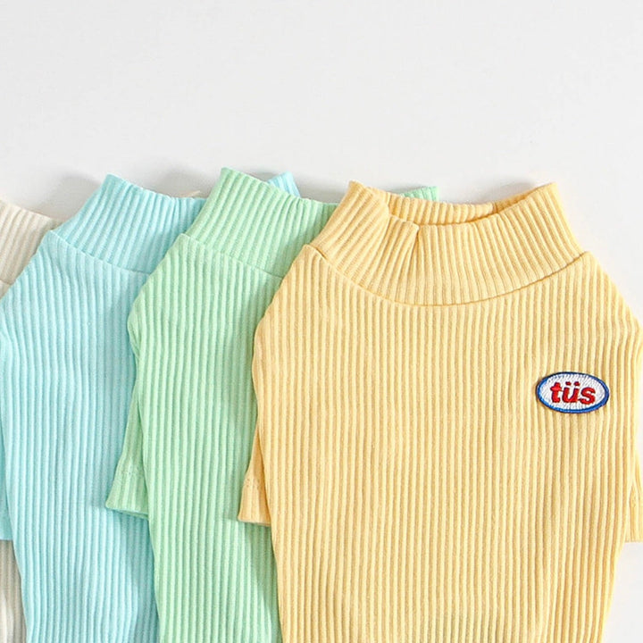 ※予約販売【TUSTUS】BASIC TURTLENECK TEE 15 COLOR（LIME）