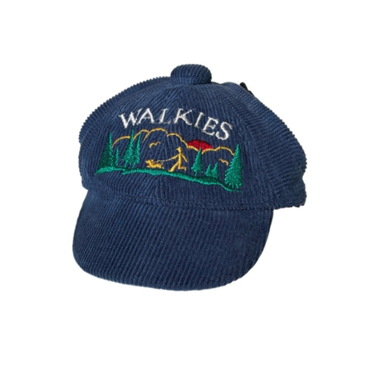 ※予約販売【FREDDIE TALE】WALKIES corduroy ball cap（Navy）