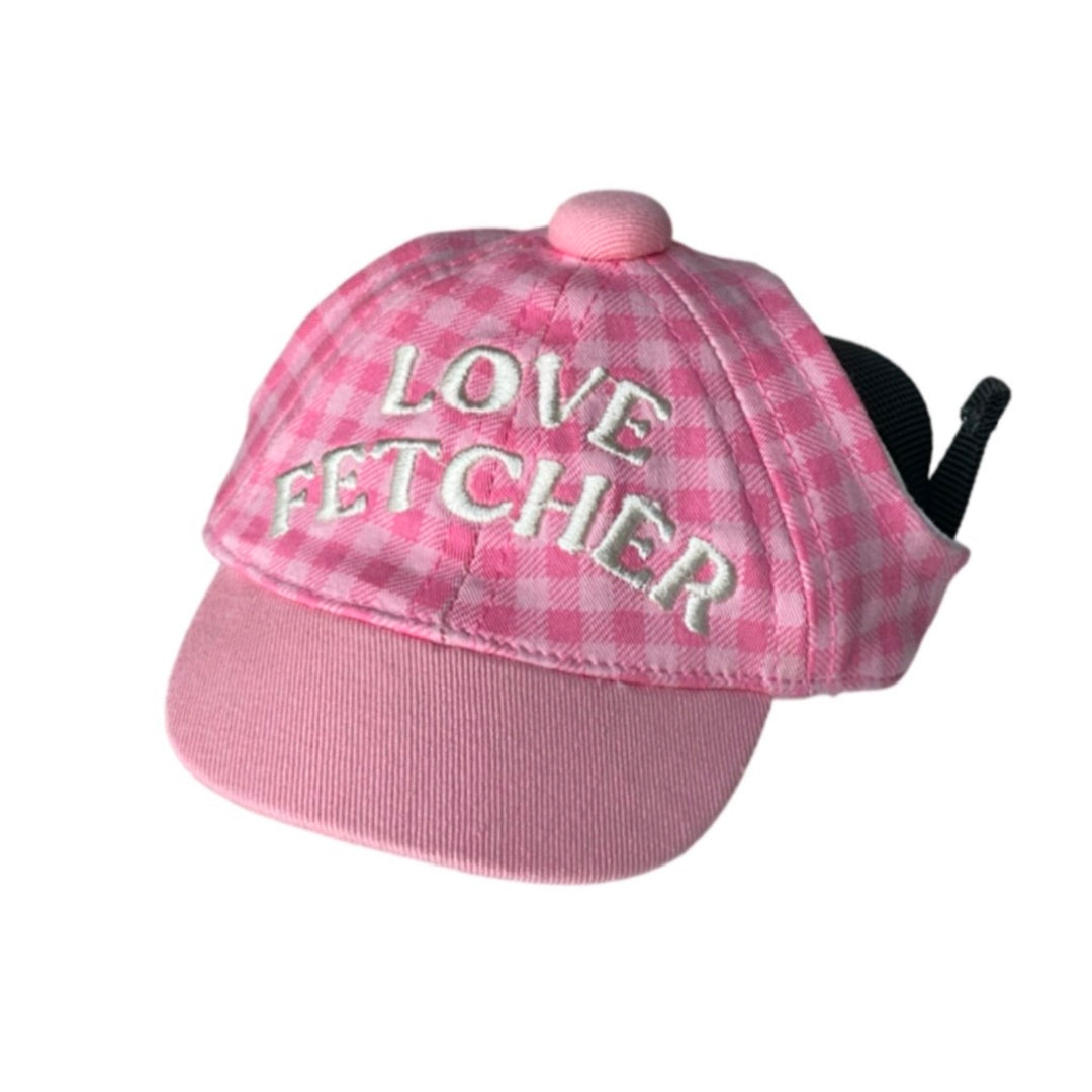 ※予約販売【FREDDIE TALE】LOVE FETCHER GINGHAM BALL CAP（Pink）