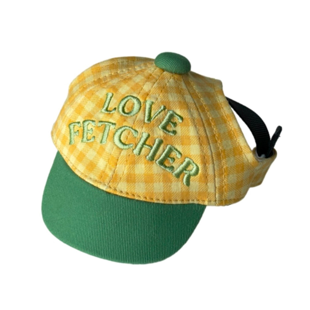 ※予約販売【FREDDIE TALE】LOVE FETCHER GINGHAM BALL CAP（Yellow）
