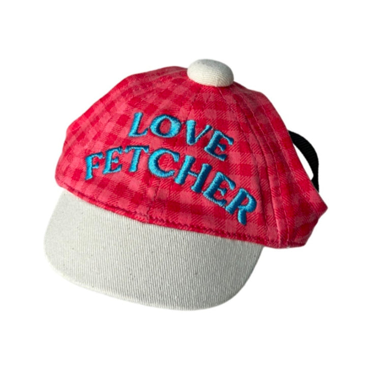 ※予約販売【FREDDIE TALE】LOVE FETCHER GINGHAM BALL CAP（Red）