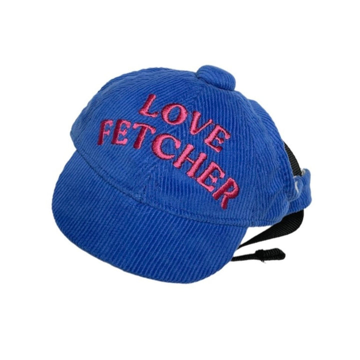 ※予約販売【FREDDIE TALE】LOVE FETCHER CORDUROY BALL CAP（Blue）