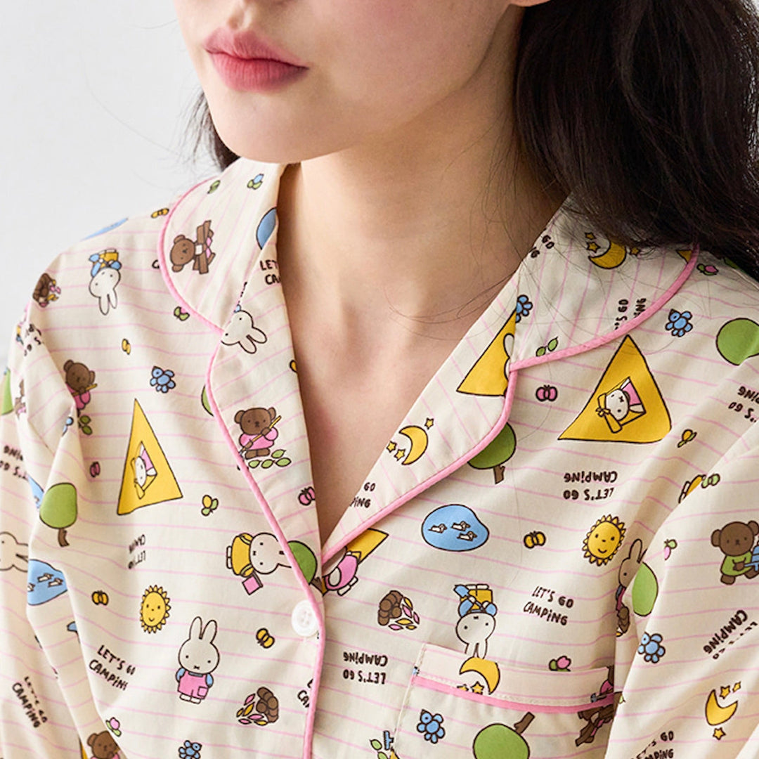 ※予約販売【noutti】Camping Miffy pajamas（Pink）
