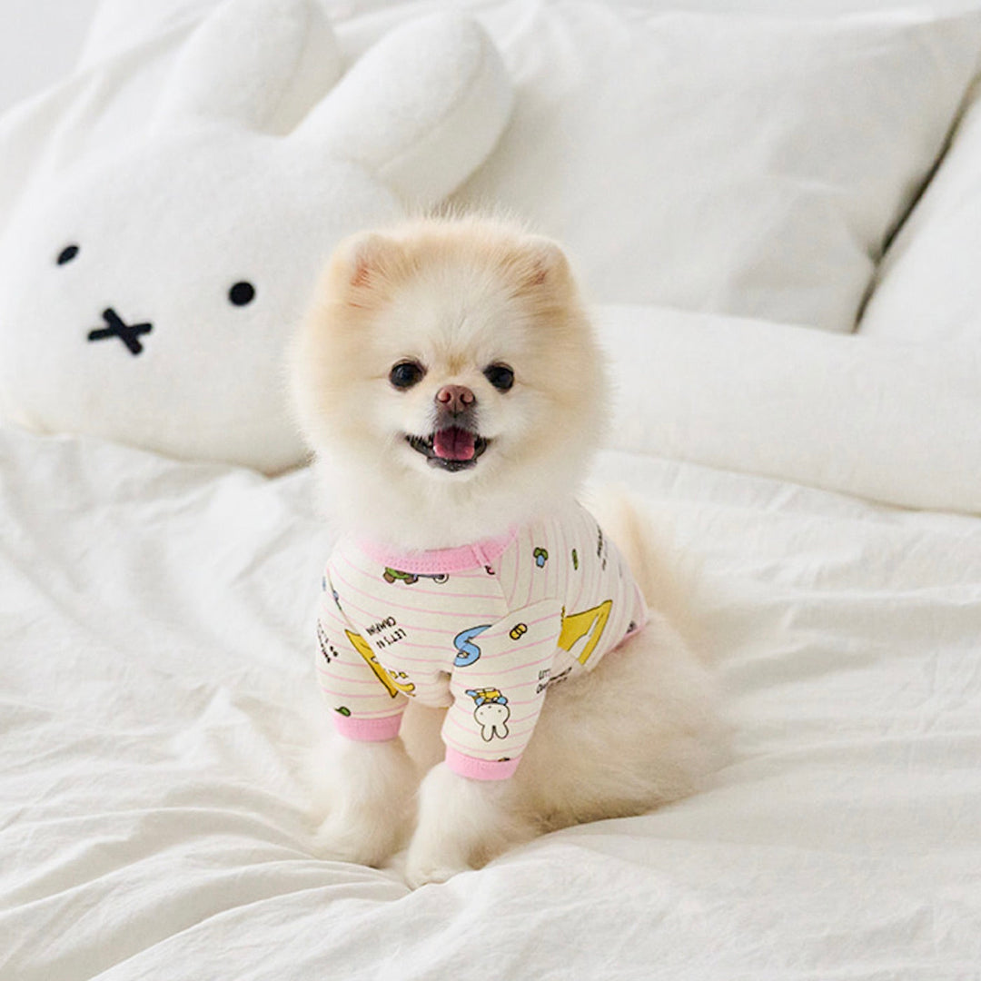 即納【noutti】Camping Miffy T-shirt（Pink）