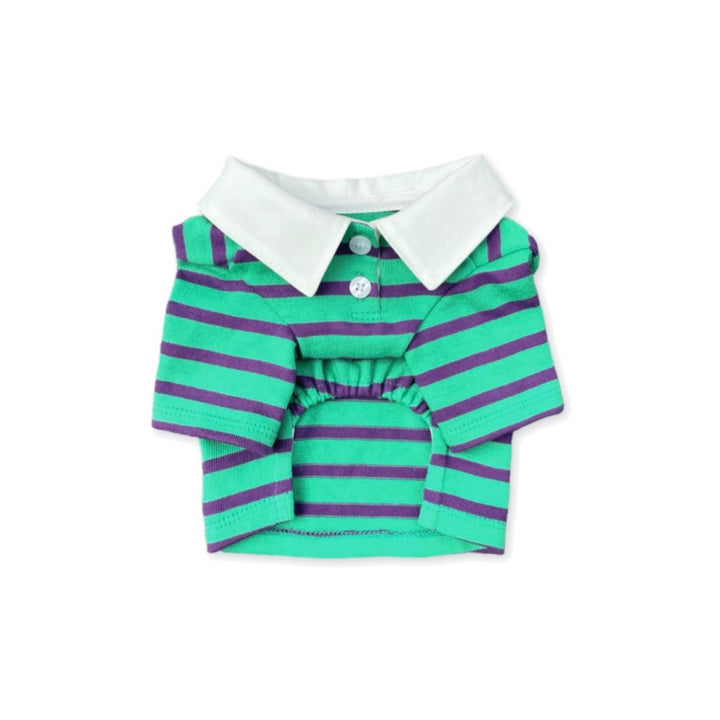 ※予約販売【FREDDIE TALE】Petit striped rugby shirt（Green）