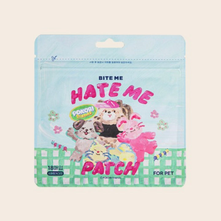 ※予約販売【BITE ME】BITE ME × Pokori Friends Hateme patch 18pcs