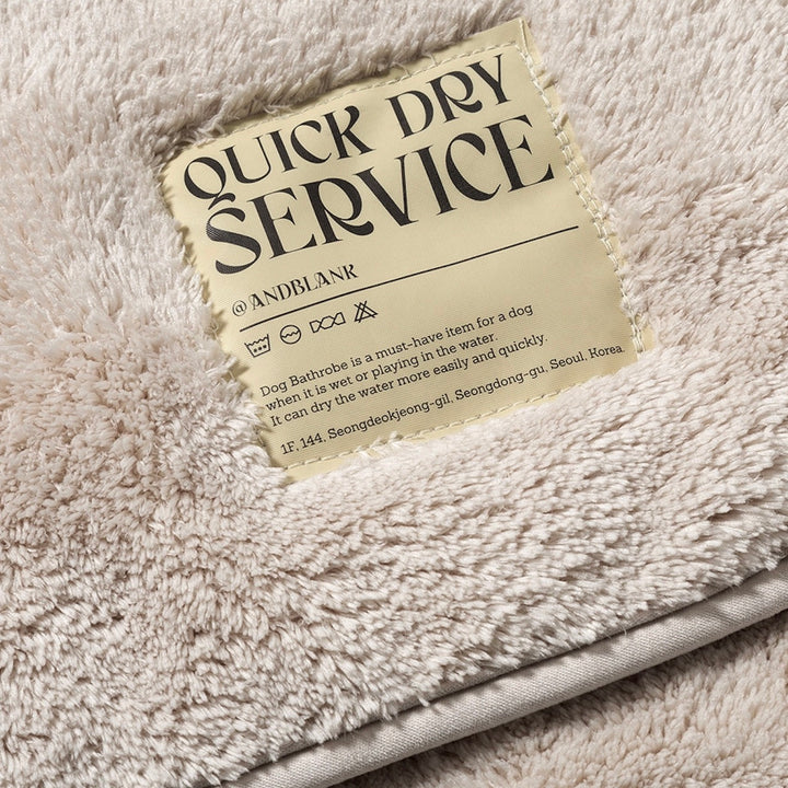 ※予約販売【andblank】Quick dry pet towel
