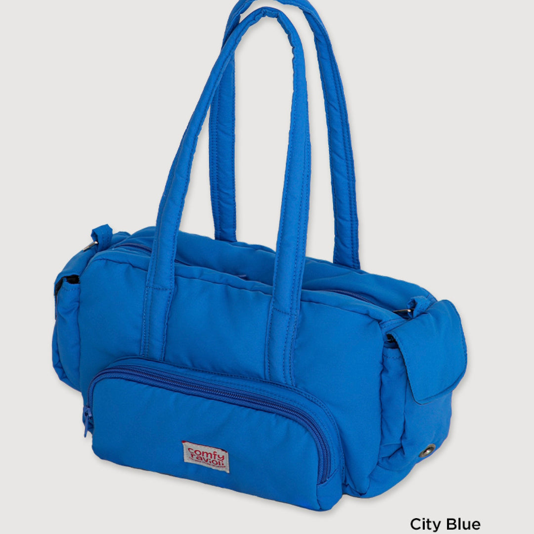 ※予約販売【BITE ME】Comfy Ravioli - Downtown bag（City Blue）