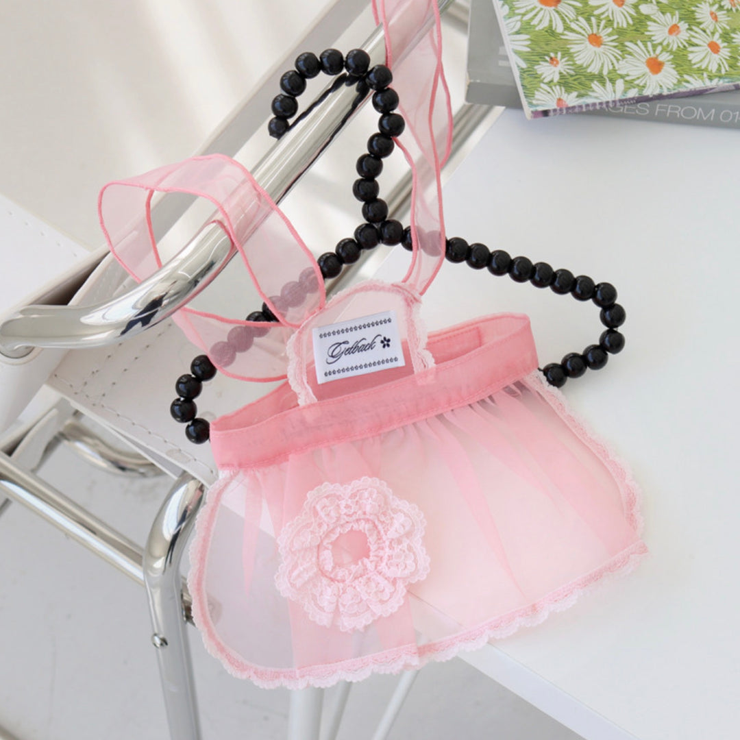 ※予約販売【GET BACK】baby apron one piece（Pink）