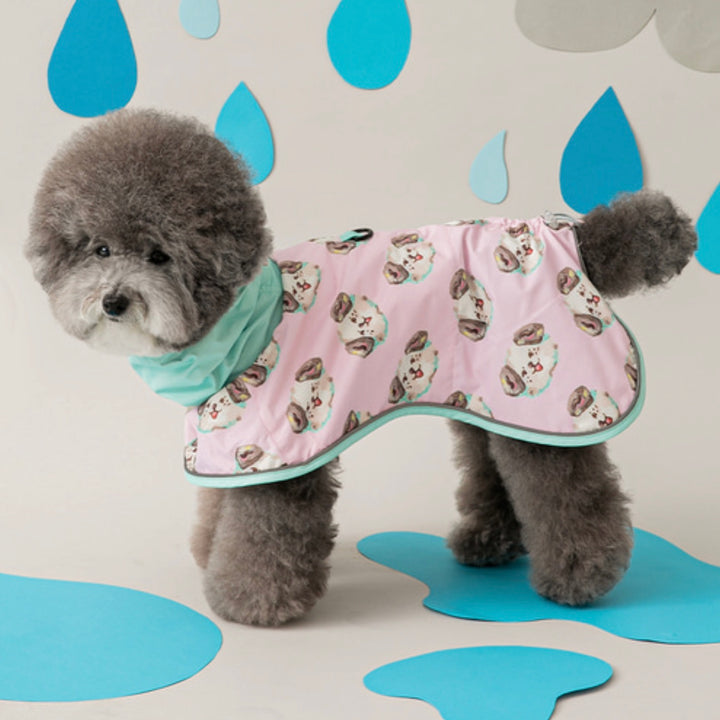 ※予約販売【BITE ME】BITE ME × Pokori Friends Harness Raincoat（Ivory）