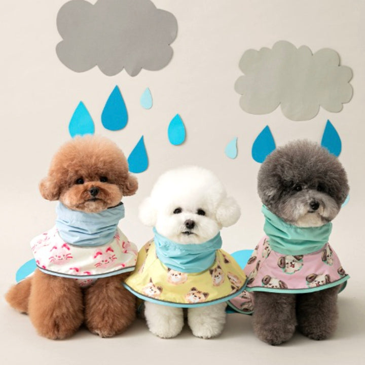 ※予約販売【BITE ME】BITE ME × Pokori Friends Harness Raincoat（Ivory）