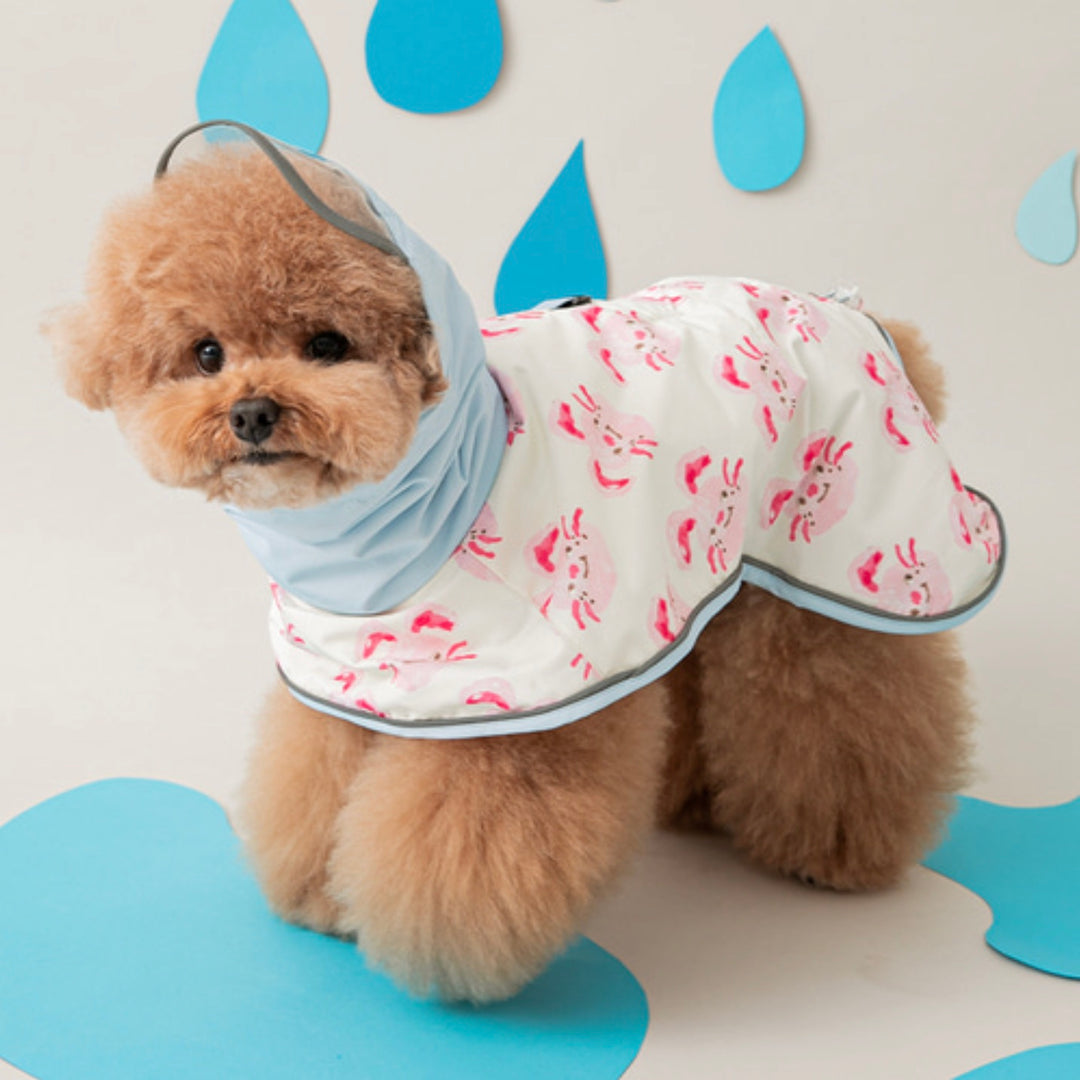 ※予約販売【BITE ME】BITE ME × Pokori Friends Harness Raincoat（Pink）