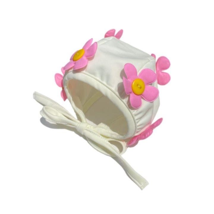 ※予約販売【FREDDIE TALE】Blooming Swimming Cap（White）